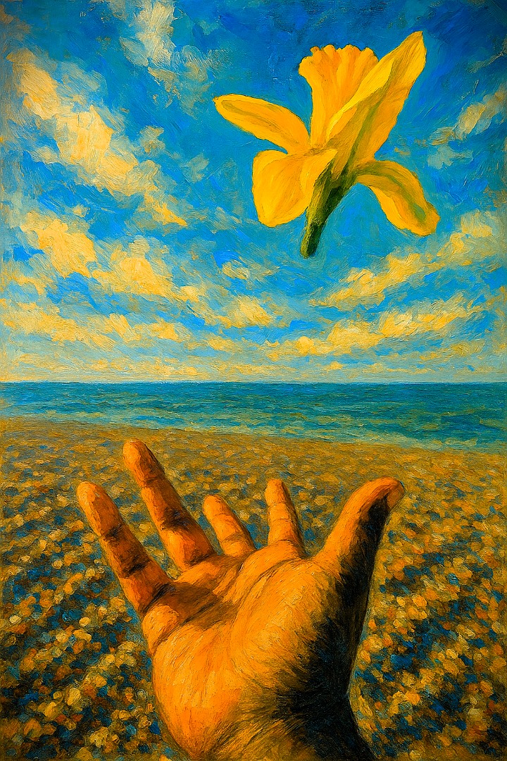 Reach - A photograph about hope and intention